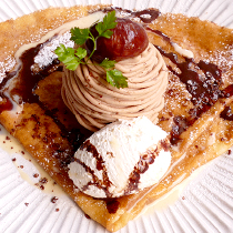 モンブランクレープ